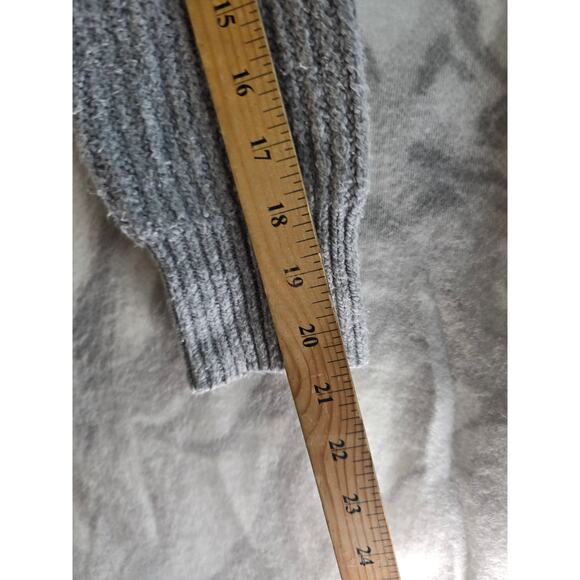 Rachel Zoe Gray Women's Hooded Sweater Size L - Picture 8 of 9